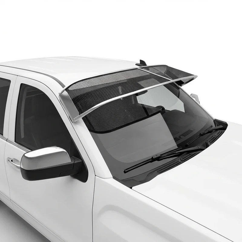 Premium Mesh Windscreen Sunvisor for GMC Sierra (2007 - 2022)