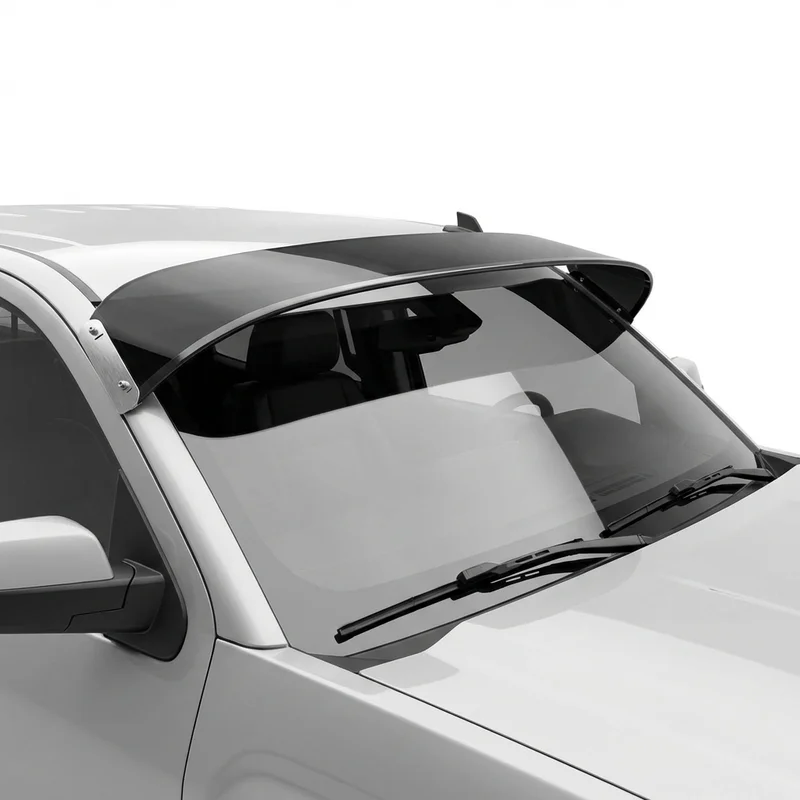 Tinted Acrylic Windscreen Sunvisor for GMC Sierra (2007 - 2022)