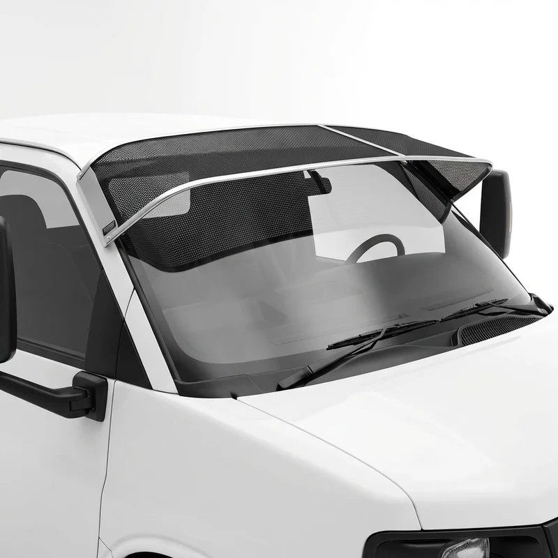 Premium Mesh Windscreen Sunvisor for GMC W5500 Forward (1988 - 2010)