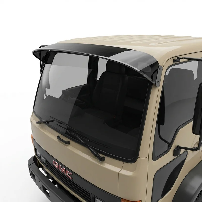 Tinted Acrylic Windscreen Sunvisor for GMC W5500 Forward (1988 - 2010)