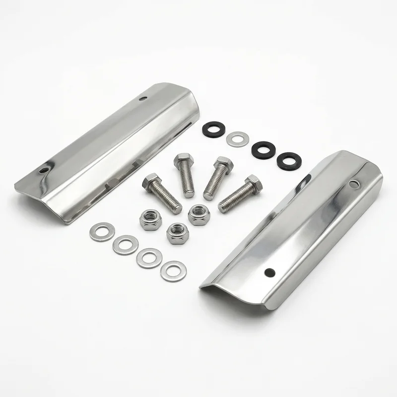 Stainless Steel Mounting Bracket Kit for GMC W6500 Forward (1987 - 1996)