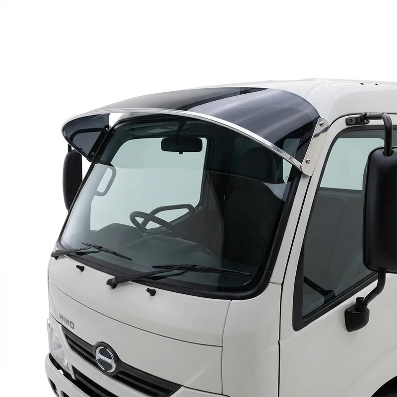 Tinted Acrylic Windscreen Sunvisor for Hino 155 (2012 - 2020)