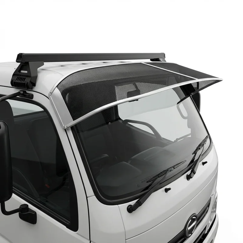 Premium Mesh Windscreen Sunvisor for Hino 165 (2005 - 2010)