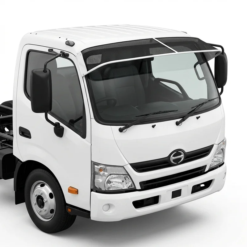 Premium Mesh Windscreen Sunvisor for Hino 195 (2012 - 2020)