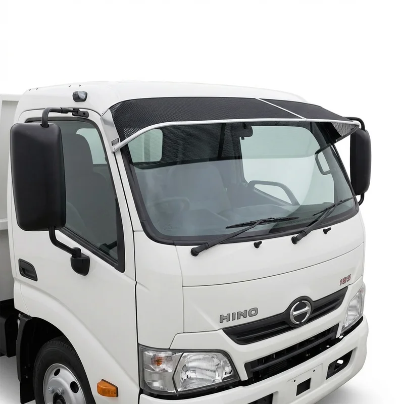 Premium Mesh Windscreen Sunvisor for Hino 195h DC (2014 - 2014)