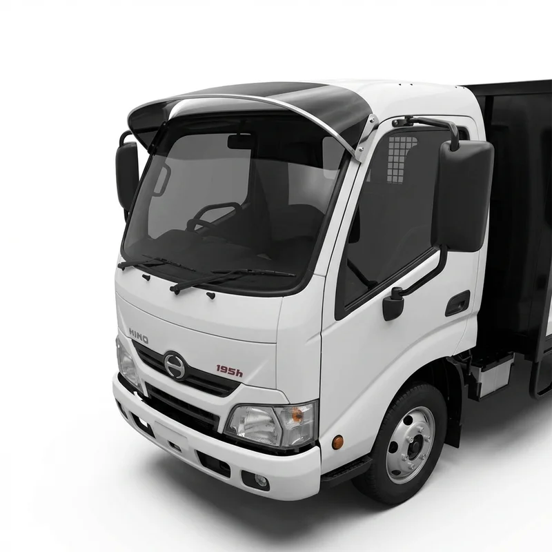 Tinted Acrylic Windscreen Sunvisor for Hino 195h (2014 - 2020)