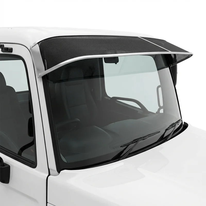 Premium Mesh Windscreen Sunvisor for Hino 258ALP (2008 - 2014)