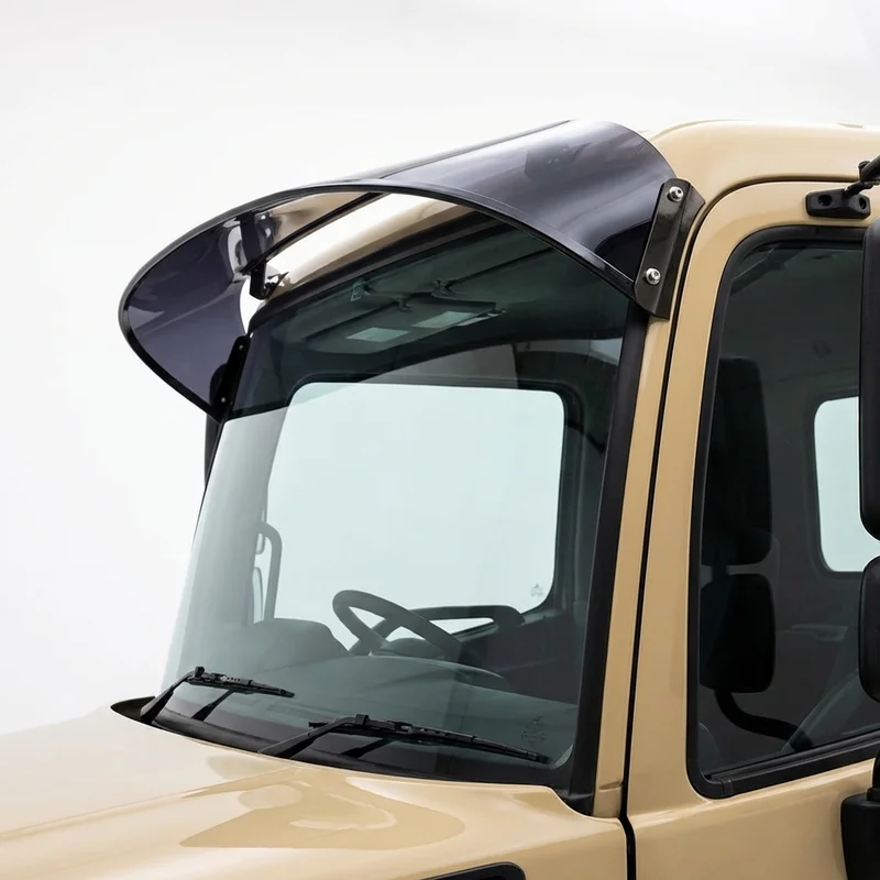 Tinted Acrylic Windscreen Sunvisor for Hino 258LP (2006 - 2014)