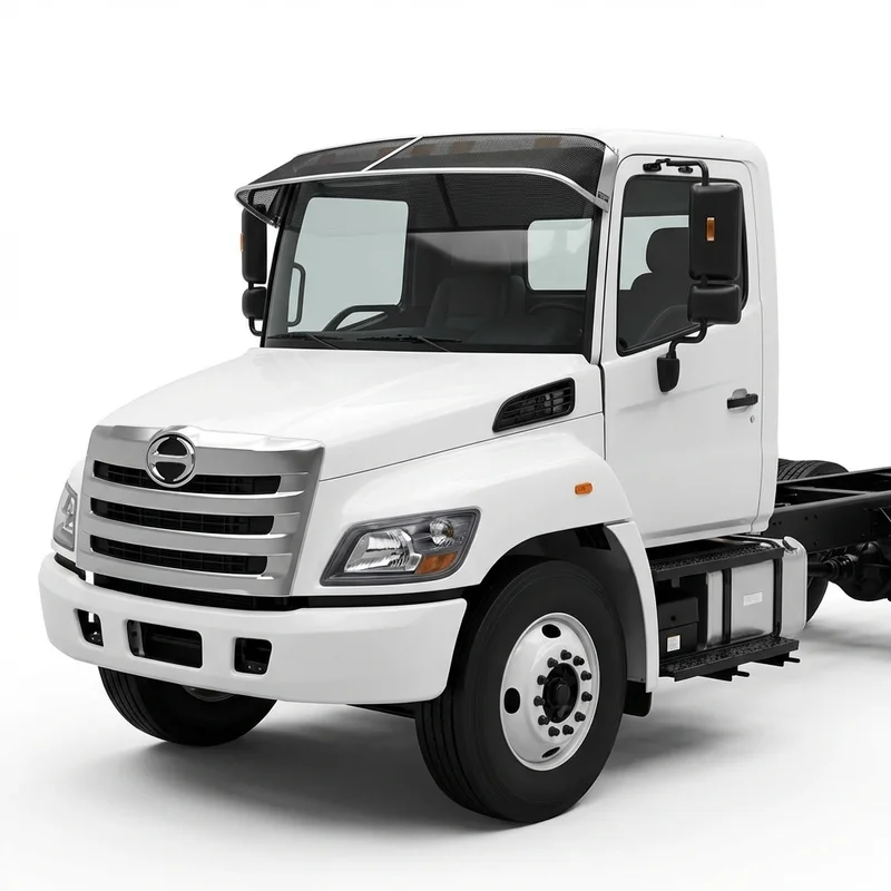 Premium Mesh Windscreen Sunvisor for Hino 268 (2005 - 2020)