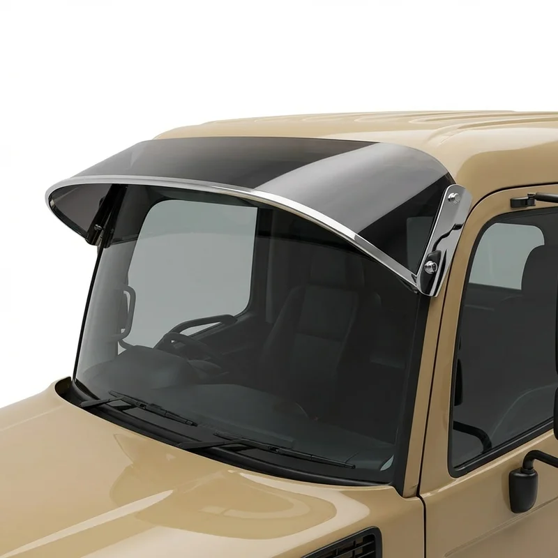 Tinted Acrylic Windscreen Sunvisor for Hino 338 (2005 - 2020)