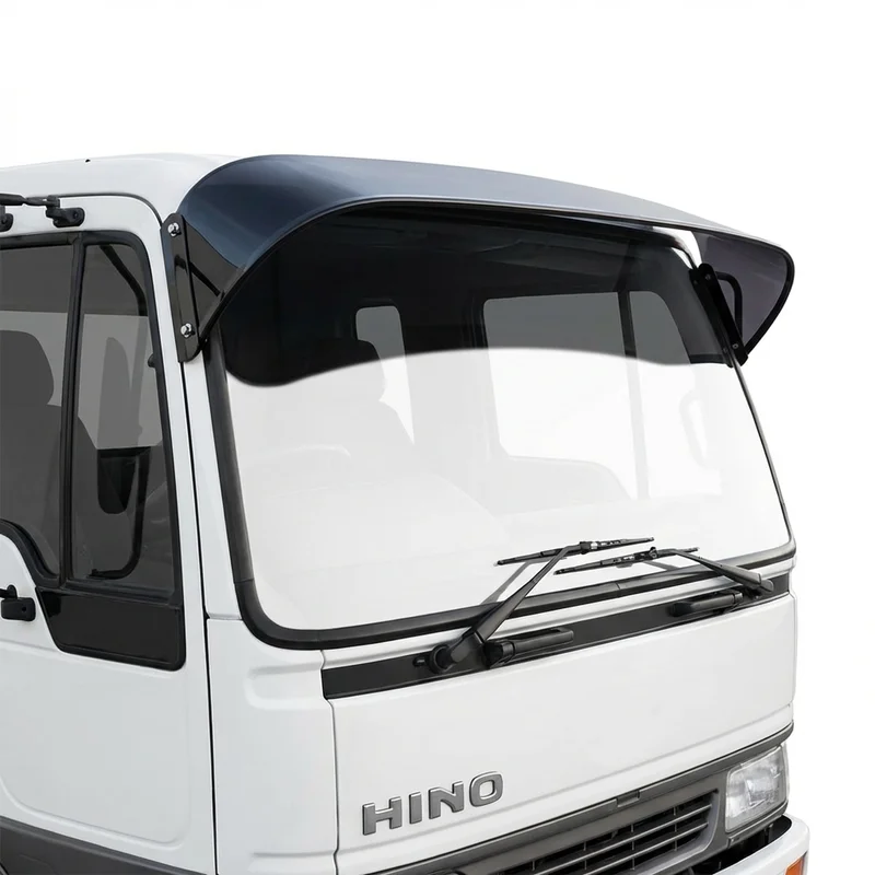 Tinted Acrylic Windscreen Sunvisor for Hino FA1415 (1993 - 1997)