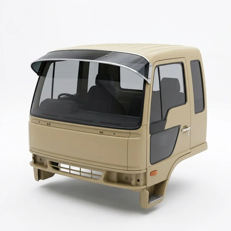 Tinted Acrylic Windscreen Sunvisor for Hino FD16 (1986 - 1987)