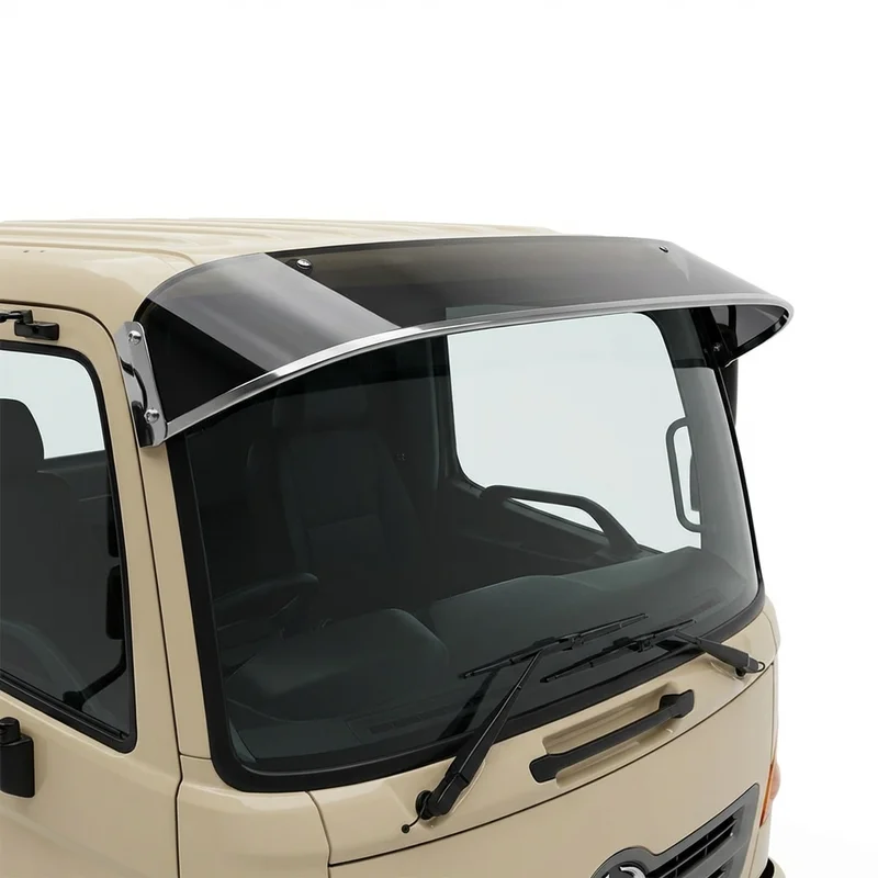 Tinted Acrylic Windscreen Sunvisor for Hino FD2218LP (1993 - 1997)