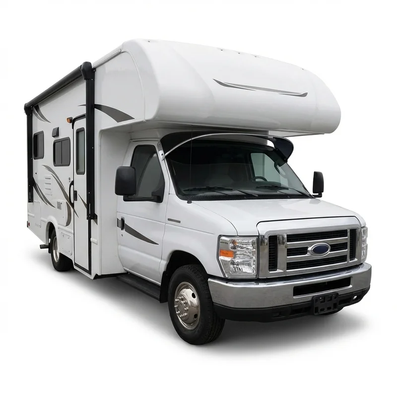 Tinted Acrylic Windscreen Sunvisor for Holiday Rambler Augusta (2019 - 2019)