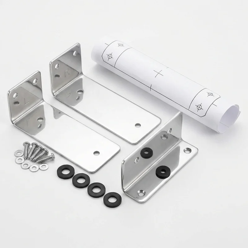 Stainless Steel Mounting Bracket Kit for Honda BR-V (2018 - 2021)