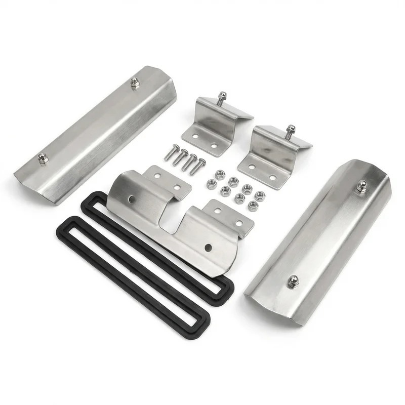 Stainless Steel Mounting Bracket Kit for Honda CRX (1988 - 1991)