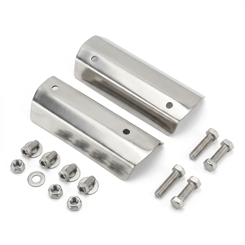 Stainless Steel Mounting Bracket Kit for Hummer H3 (2006 - 2010)