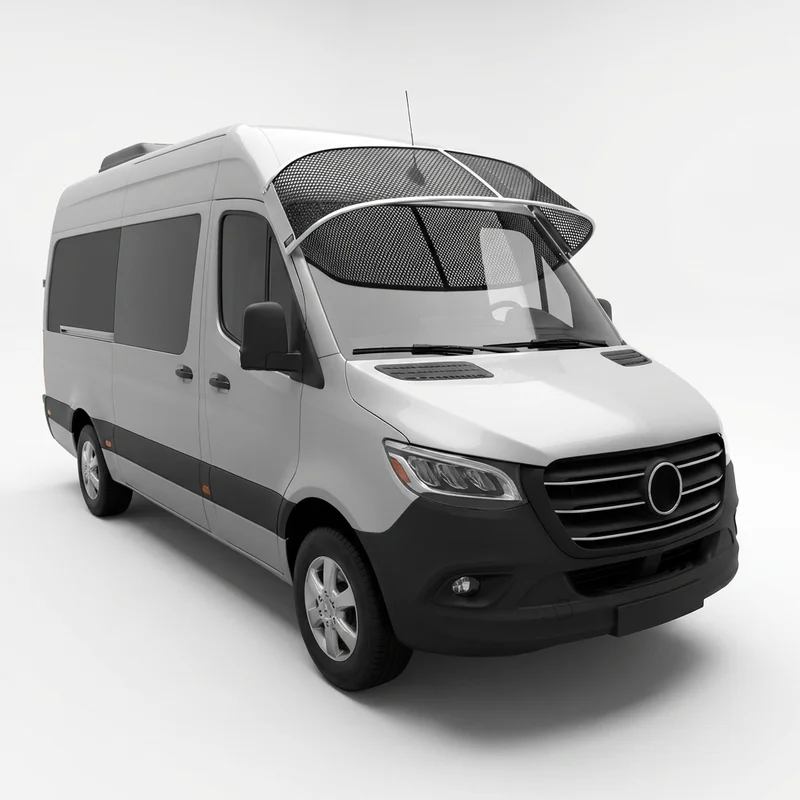 Premium Mesh Windscreen Sunvisor for Hymer Aktiv (2019 - 2019)