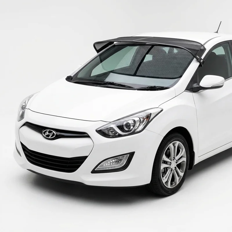 Premium Mesh Windscreen Sunvisor for Hyundai Elantra Coupe (2013 - 2014)