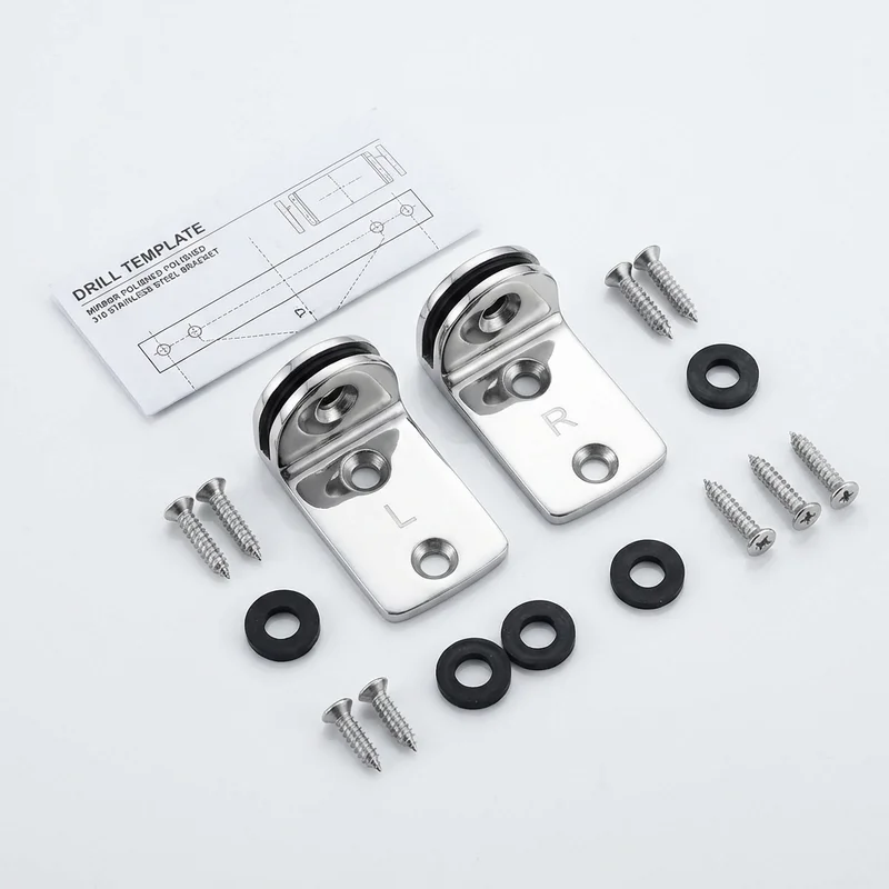 Stainless Steel Mounting Bracket Kit for Hyundai Equus (2011 - 2016)