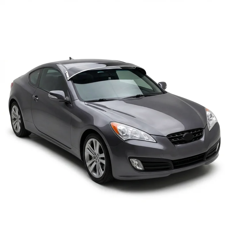 Tinted Acrylic Windscreen Sunvisor for Hyundai Genesis Coupe (2010 - 2016)