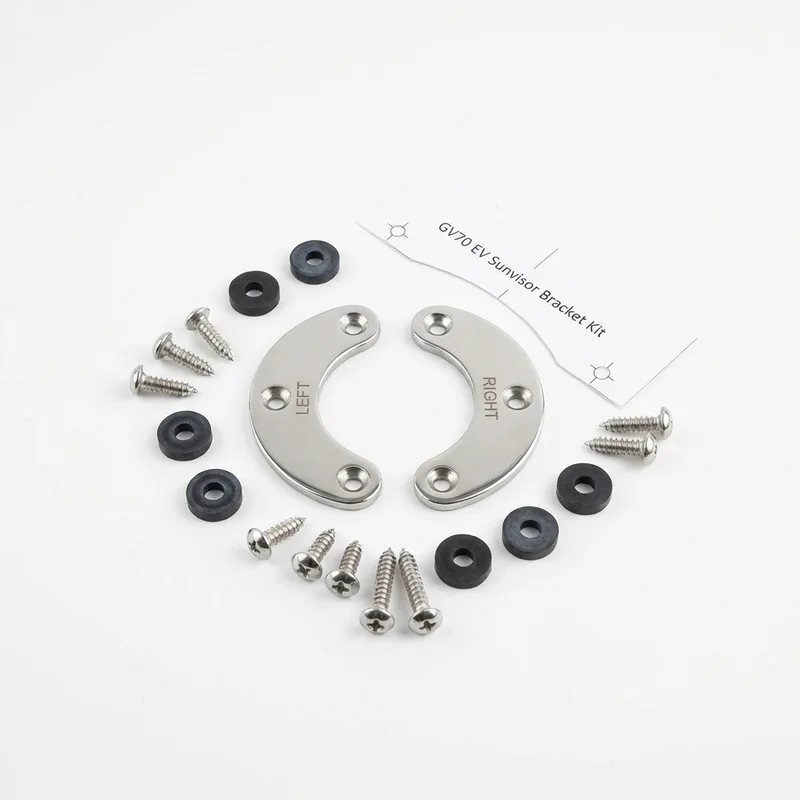 Stainless Steel Mounting Bracket Kit for Hyundai Genesis Electrified GV70 (2023 - 2025)