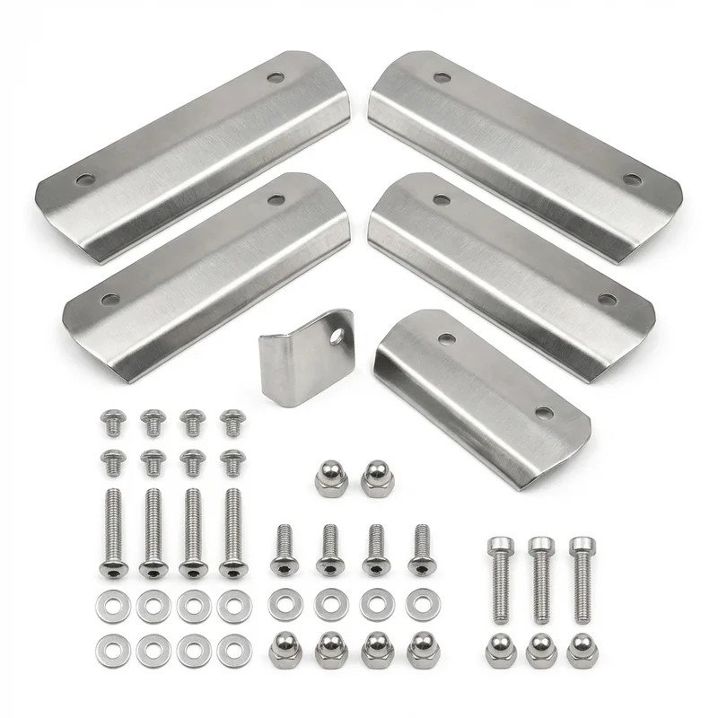 Stainless Steel Mounting Bracket Kit for Hyundai Genesis G70 (2019 - 2025)