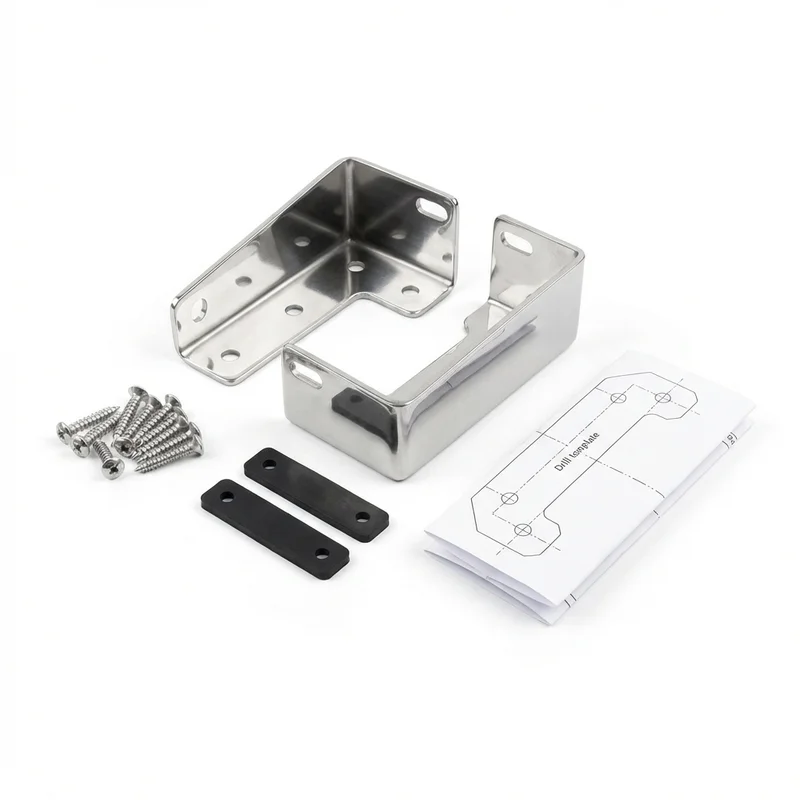 Stainless Steel Mounting Bracket Kit for Hyundai Tucson (2005 - 2025)