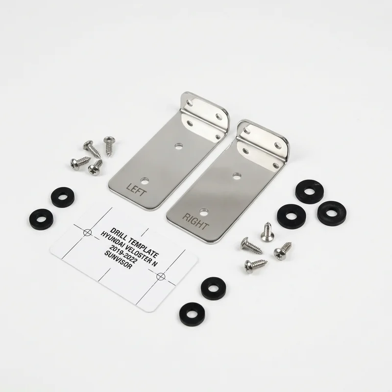 Stainless Steel Mounting Bracket Kit for Hyundai Veloster N (2019 - 2022)