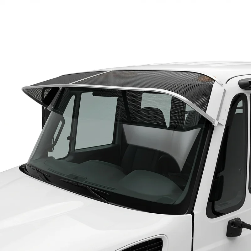 Premium Mesh Windscreen Sunvisor for IC Corporation BE School Bus (2008 - 2015)