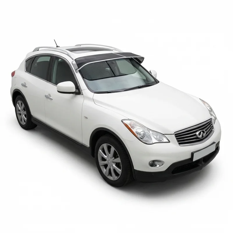 Premium Mesh Windscreen Sunvisor for INFINITI EX37 (2013 - 2013)