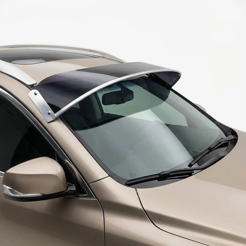 Tinted Acrylic Windscreen Sunvisor for INFINITI EX37 (2013 - 2013)