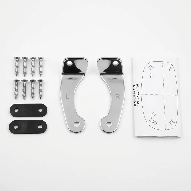 Stainless Steel Mounting Bracket Kit for INFINITI FX37 (2013 - 2013)