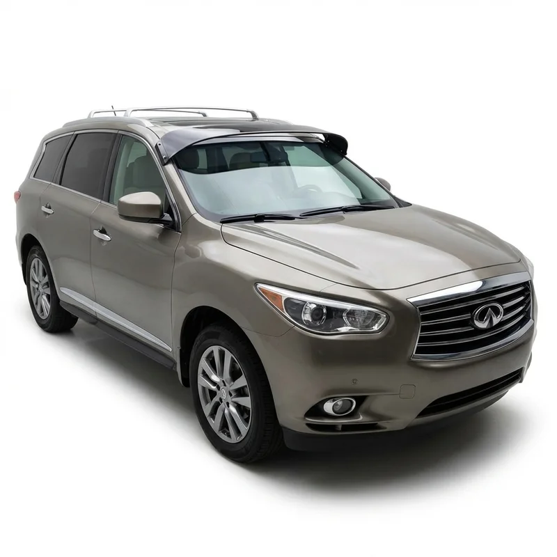 Tinted Acrylic Windscreen Sunvisor for INFINITI JX35 (2013 - 2013)