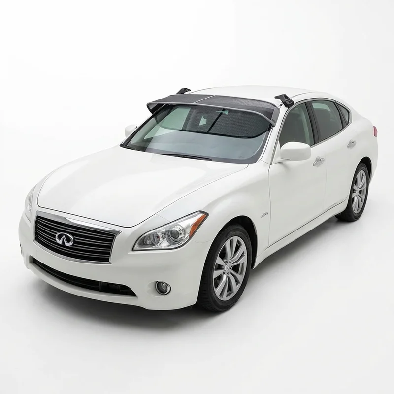 Premium Mesh Windscreen Sunvisor for INFINITI M35h (2012 - 2013)