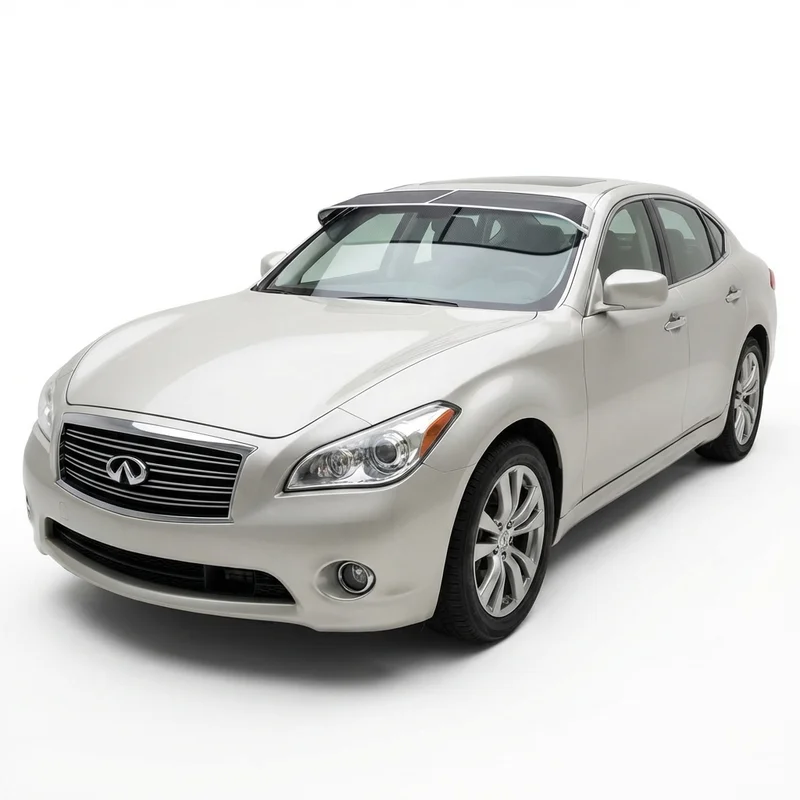 Premium Mesh Windscreen Sunvisor for INFINITI M56 (2011 - 2013)