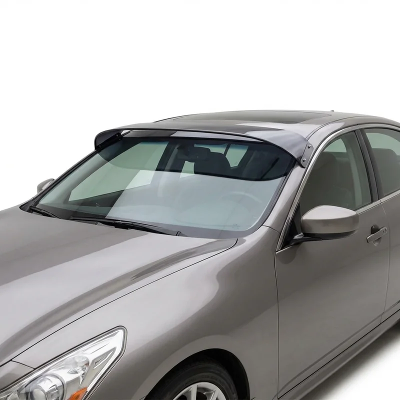 Tinted Acrylic Windscreen Sunvisor for INFINITI Q40 (2015 - 2015)