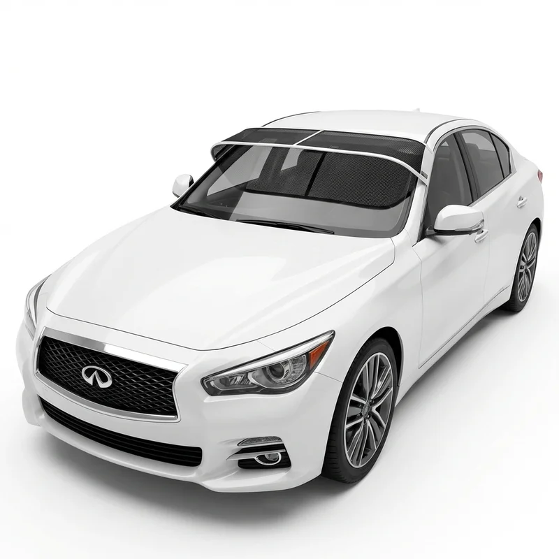 Premium Mesh Windscreen Sunvisor for INFINITI Q50 (2014 - 2024)