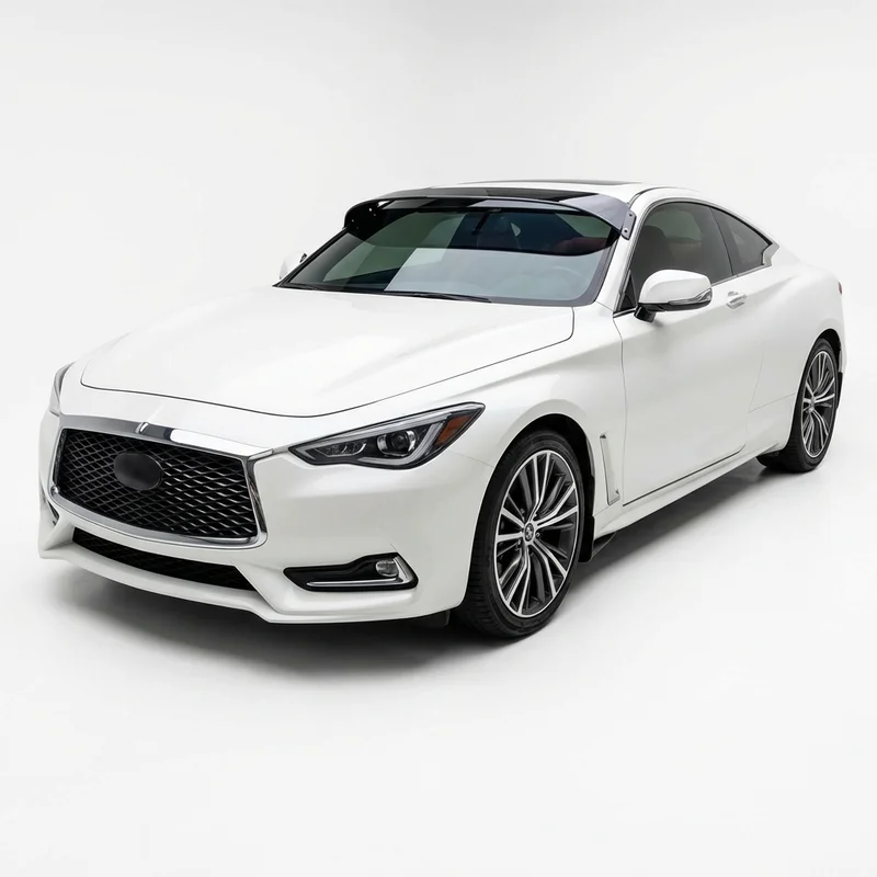 Tinted Acrylic Windscreen Sunvisor for INFINITI Q60 (2014 - 2022)