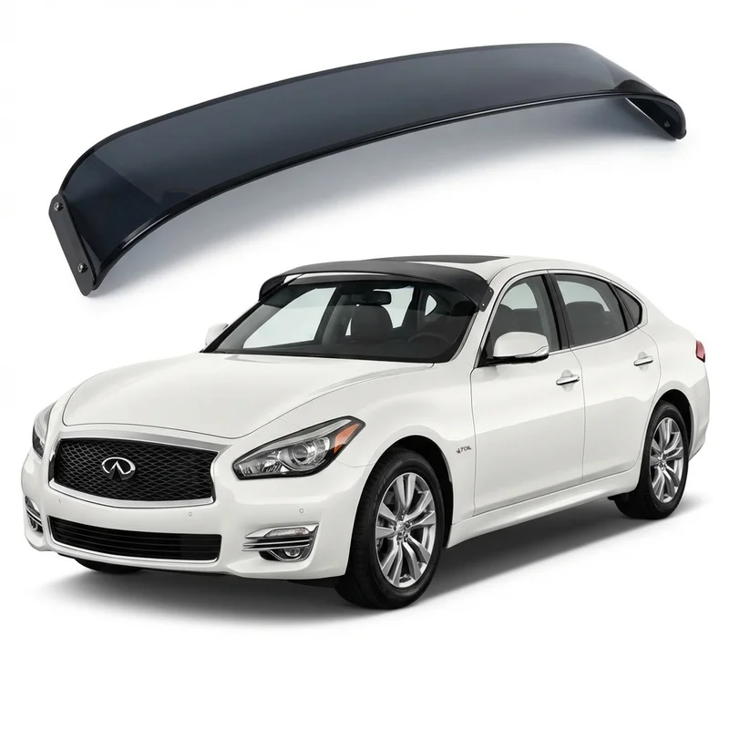 Tinted Acrylic Windscreen Sunvisor for INFINITI Q70L (2015 - 2019)