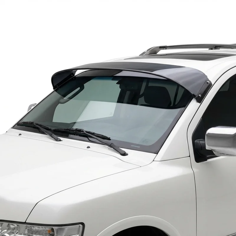 Tinted Acrylic Windscreen Sunvisor for INFINITI QX56 (2004 - 2013)