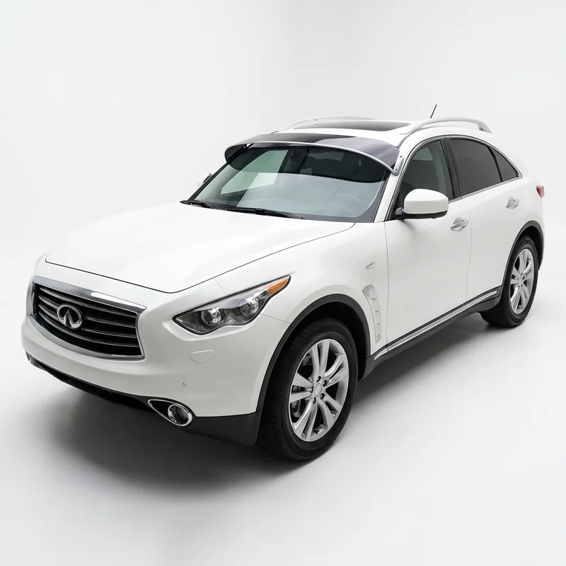 Tinted Acrylic Windscreen Sunvisor for INFINITI QX70 (2014 - 2020)