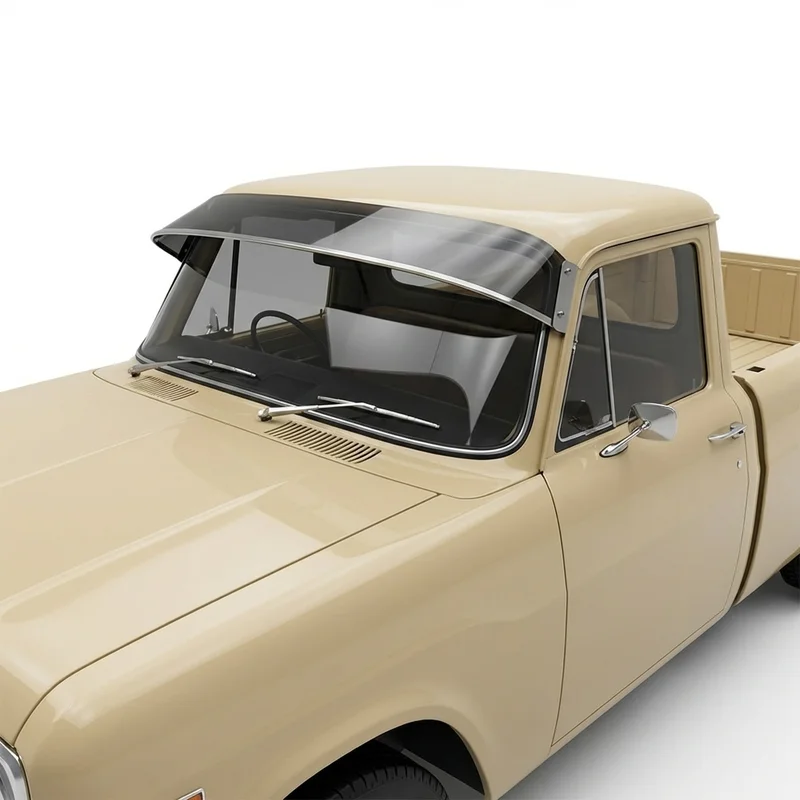 Tinted Acrylic Windscreen Sunvisor for International 1100D (1970 - 1970)