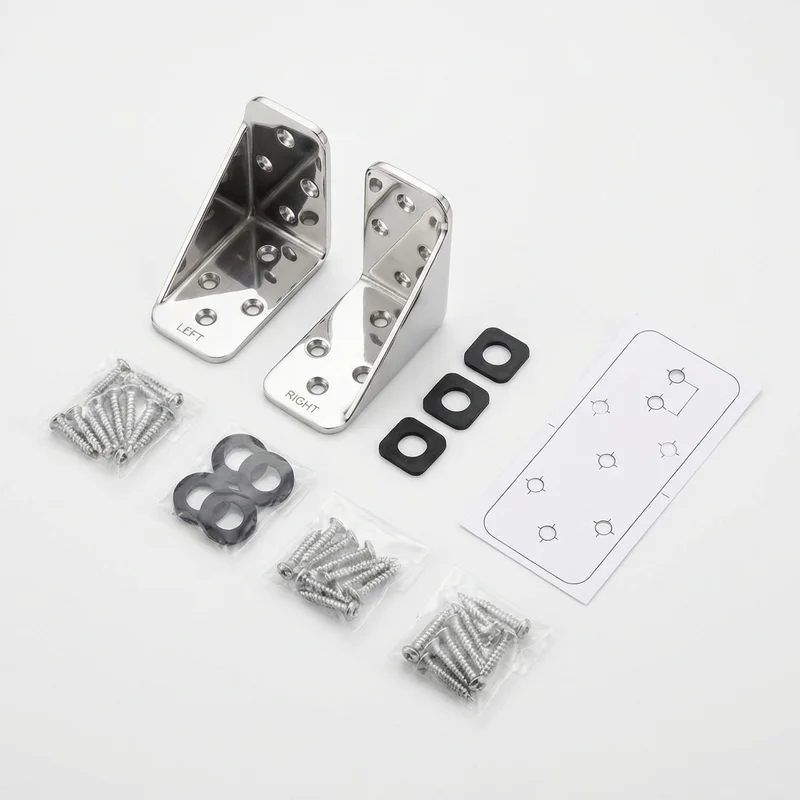 Stainless Steel Mounting Bracket Kit for International 1210 (1971 - 1973)