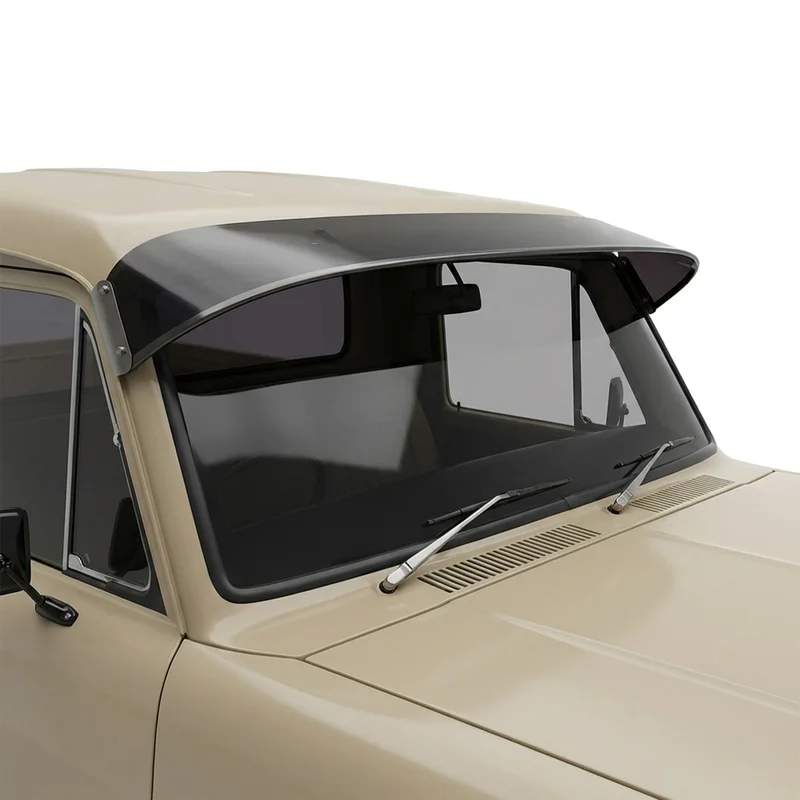 Tinted Acrylic Windscreen Sunvisor for International 1300D (1970 - 1970)