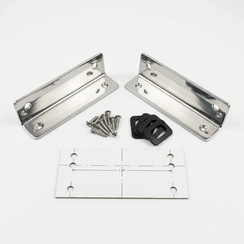 Stainless Steel Mounting Bracket Kit for International 1310 (1971 - 1973)
