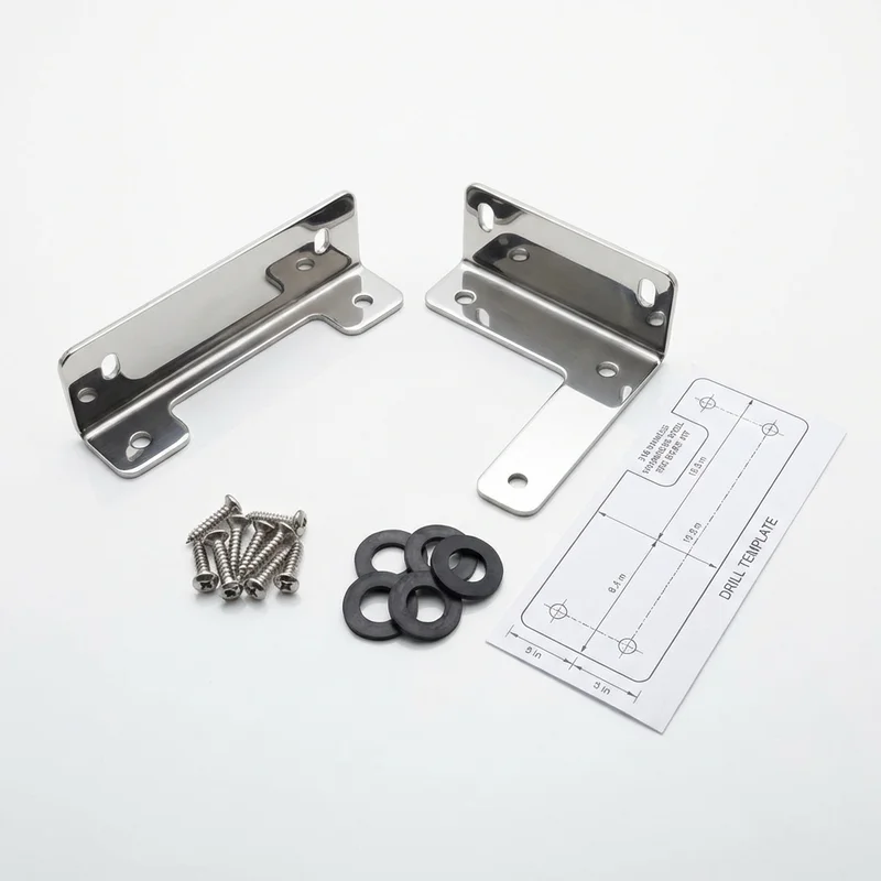 Stainless Steel Mounting Bracket Kit for International 1654 (1989 - 1989)