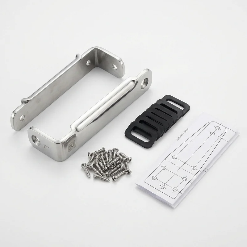 Stainless Steel Mounting Bracket Kit for International 1754 (1989 - 1989)