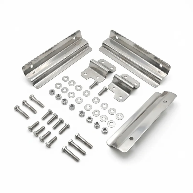 Stainless Steel Mounting Bracket Kit for International 1854 (1989 - 1989)