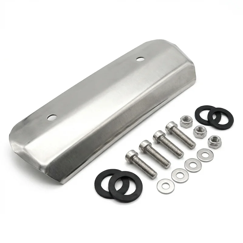 Stainless Steel Mounting Bracket Kit for International 4100 SBA (2006 - 2008)